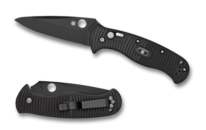 The Citadel™ 92mm Black Blade shown open and closed