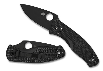 The Persistence® Lightweight Black Blade shown open and closed