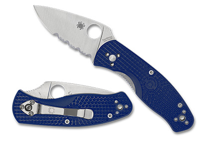 The Persistence  Lightweight CPM S35VN CombinationEdge Knife shown opened and closed.