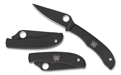 The HoneyBee™ Black shown open and closed