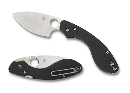 The Ouroboros  Knife shown opened and closed.