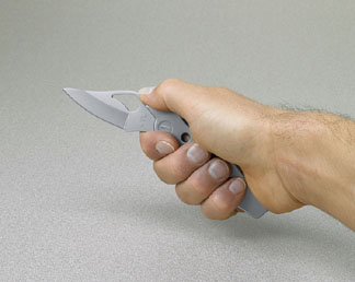 The knife can be used independently as well