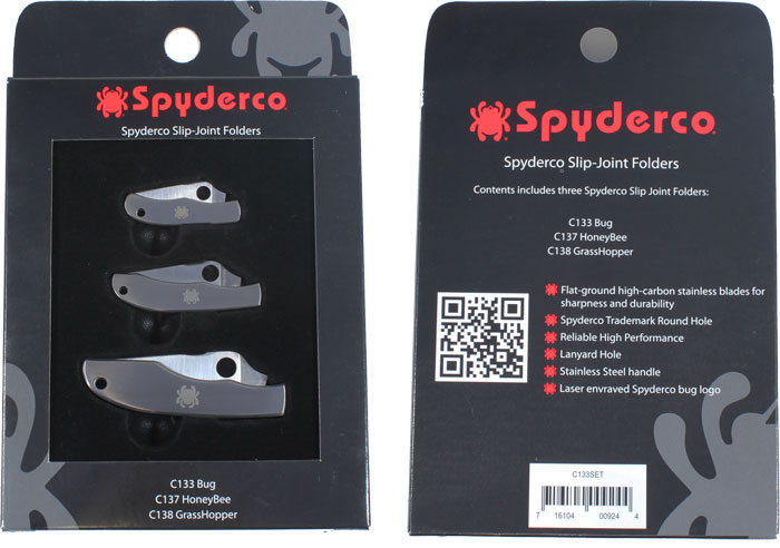 Spyderco Bug Mini Key Chain Knife - Stainless Steel