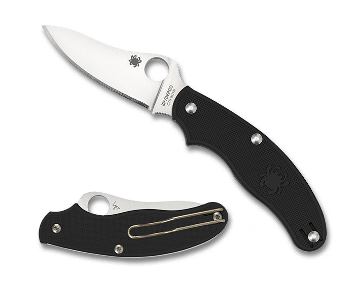UK Penknife™ FRN Black Drop Point - Spyderco, Inc.