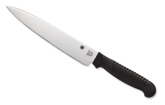Spyderco Utility Kitchen Knife 6.38 MBS26 Steel Blade Polypropylene Handle