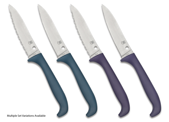 Spyderco Counter Critter Kitchen Knife 3.95 7Cr17 Plain Blade