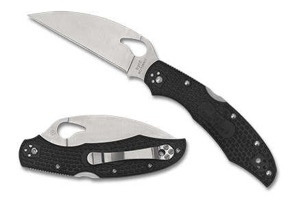 The Cara Cara  2 Lightweight Wharncliffe Knife shown opened and closed.