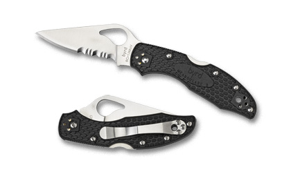 The Meadowlark  2 FRN Knife shown opened and closed.
