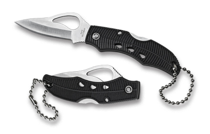 The Finch  FRN Knife shown opened and closed.
