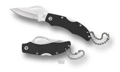 The Finch  G-10 Knife shown opened and closed.