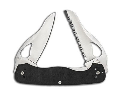 The Wings  G-10 Knife shown opened and closed.