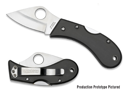 The Spyderco Co-Pilot Knife shown opened and closed.