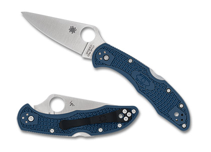 The Delica  4 CPM SPY27   Knife shown opened and closed.