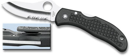 The ProGrip  Knife shown opened and closed.