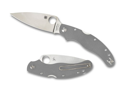 The Caly  3 5 G-10 Sprint Run  Knife shown opened and closed.