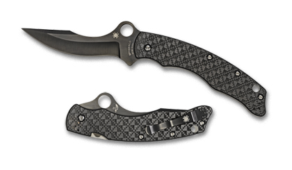 The Szabo Folder™ Black Blade shown open and closed