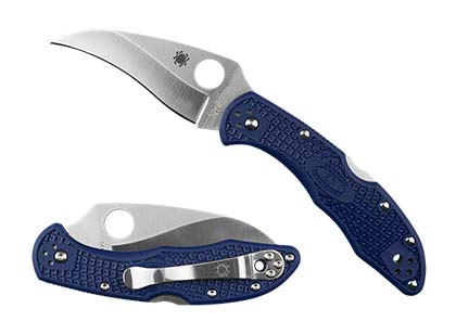 The Lil  039  Matriarch  Lightweight Exclusive Knife shown opened and closed.