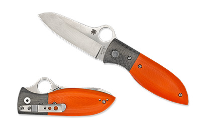 The Firefly™ G-10 Orange shown open and closed