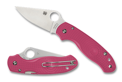 The Para® 3 Lightweight Pink shown open and closed
