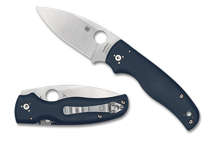 The SHAMAN  CPM  SPY27  Knife shown opened and closed.