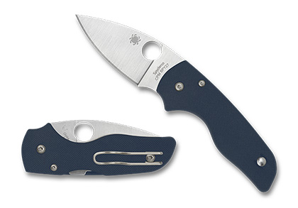 The Lil  039  Native  CPM  SPY27   Knife shown opened and closed.