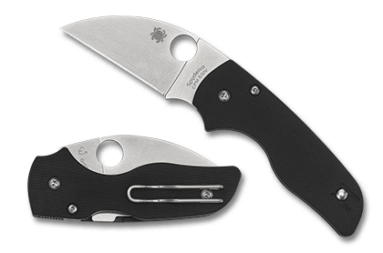 The Lil  Native  Wharncliffe Knife shown opened and closed.