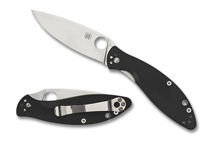 The Astute  CLIPIT  Knife shown opened and closed.