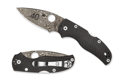 The Native® 5 40th Anniversary Carbon Fiber shown open and closed