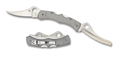 The Dyad  Sprint Run  Knife shown opened and closed.