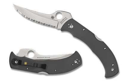 The Massad Ayoob Sprint Run  Knife shown opened and closed.