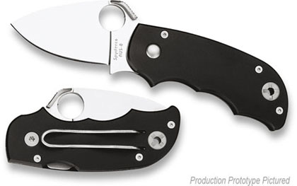 The Salsa  Aluminum Black Knife shown opened and closed.