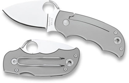 The Salsa  Titanium Knife shown opened and closed.