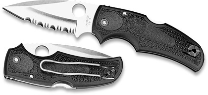 The Native  III FRN Knife shown opened and closed.