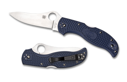 The Stretch  FRN ZDP-189 Knife shown opened and closed.