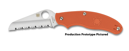 The UK Penknife  FRN Rescue Knife shown opened and closed.