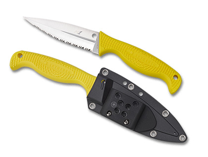 The Fish Hunter  Knife shown opened and closed.