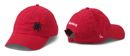 The Hat Bug Red Knife shown opened and closed.