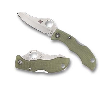 The Jester  Glow In The Dark CPM 20CV Exclusive Knife shown opened and closed.