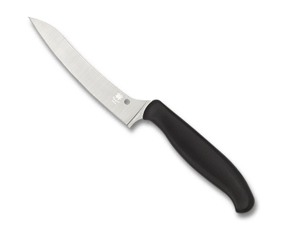 The Z-Cut  Pointed Knife shown opened and closed.
