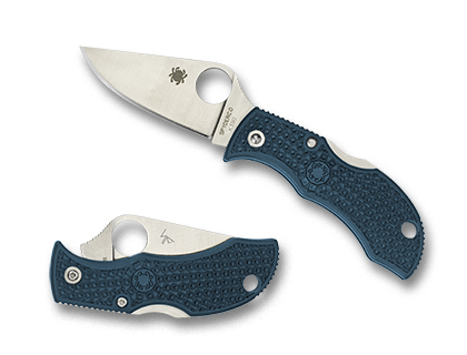 The Manbug  FRN K390 Knife shown opened and closed.