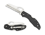 The Meadowlark® 2 Rescue FRN Black shown open and closed.