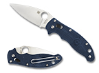 The Manix® 2 Lightweight FRCP Dark Blue CPM S110V shown open and closed.