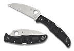 The Endura® 4 FRN Black Wharncliffe shown open and closed.