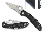 The Delica® 4 Lightweight Thin Blue Line shown open and closed.