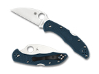 The Delica® 4 FRN K390 Wharncliffe shown open and closed.