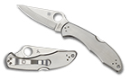 The Delica® 4 Stainless shown open and closed.
