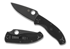 The Tenacious® Lightweight Black Blade shown open and closed.