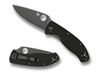 The Tenacious® G-10 Black / Black Blade shown open and closed.