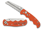 The Autonomy™ G-10 Orange shown open and closed.