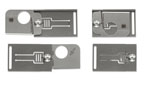 The Squarehead™ Ti shown open and closed.